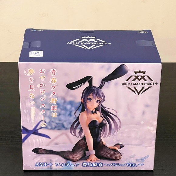 Rascal Does Not Dream: Mai Sakurajima Bunny Version AMP+ Figure TAITO USA SHIP - Picture 1 of 4